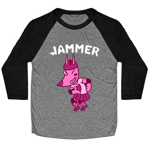 Jammer (Roller Derby) Baseball Tee