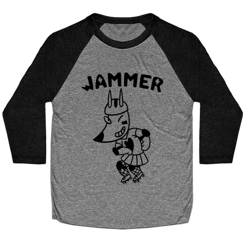 Jammer (Roller Derby) Baseball Tee