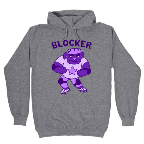 Blocker (Roller Derby) Hooded Sweatshirt