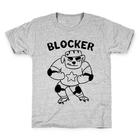 Blocker (Roller Derby) Kids T-Shirt