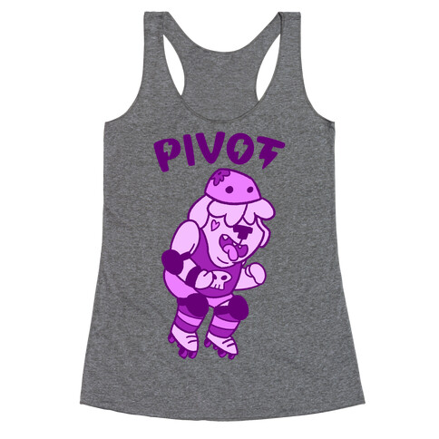 Pivot (Roller Derby) Racerback Tank Top