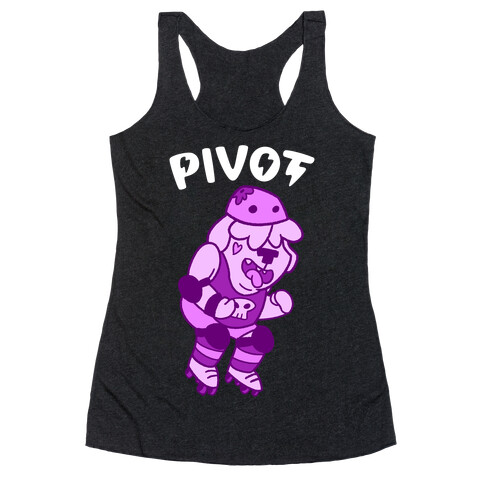 Pivot (Roller Derby) Racerback Tank Top