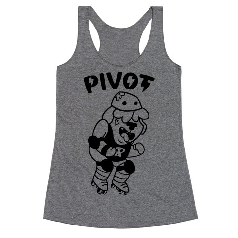 Pivot (Roller Derby) Racerback Tank Top