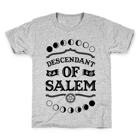 Descendant of Salem Kids T-Shirt