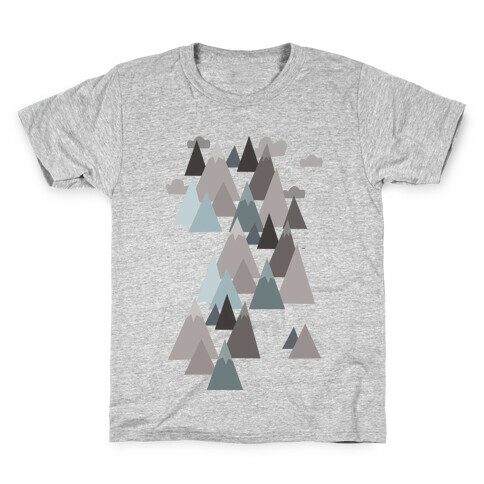 Winter Mountains Kids T-Shirt