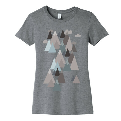 Winter Mountains Womens T-Shirt