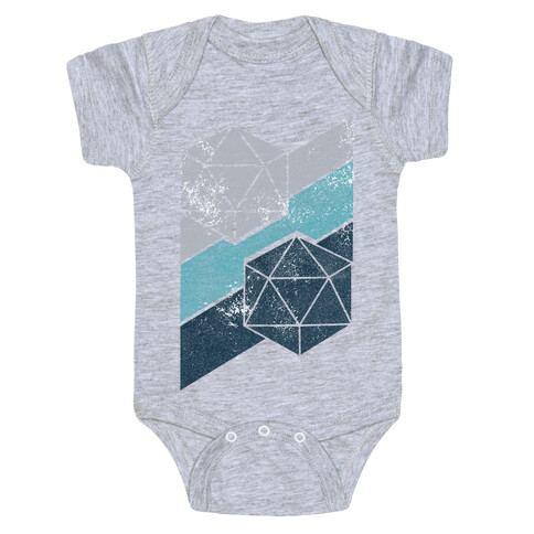 Winter Icosahedron Baby One-Piece