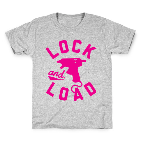 Lock And Load Glue Gun Kids T-Shirt