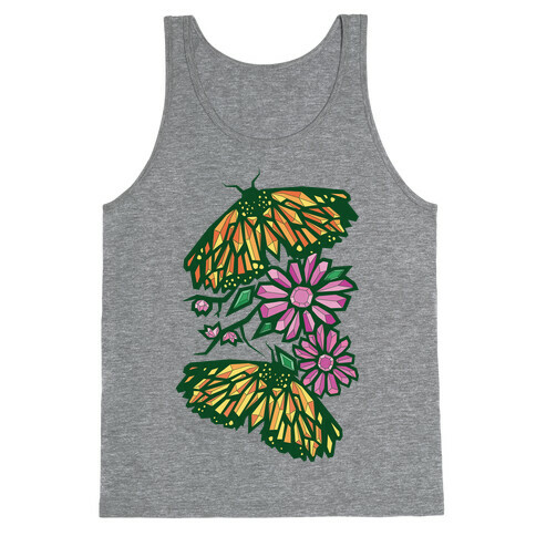 Butterflies In Bloom Tank Top