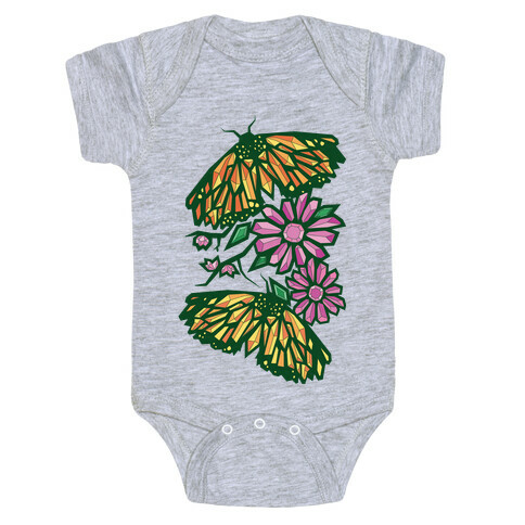 Butterflies In Bloom Baby One-Piece