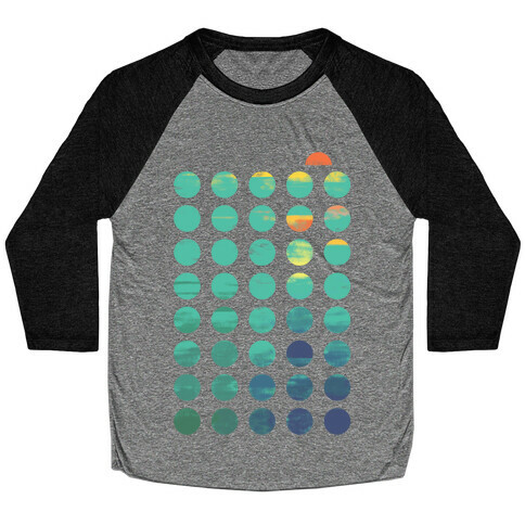 Circles of Summer Baseball Tee