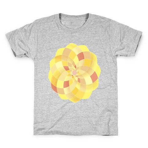 Geometric Summer Blossom Kids T-Shirt