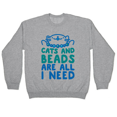 Cats and Beads Pullover