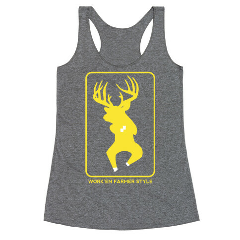 Farmer Style Racerback Tank Top