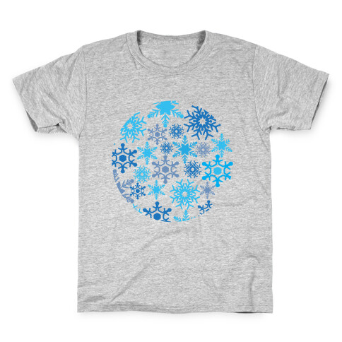 Snowflake Sphere Kids T-Shirt