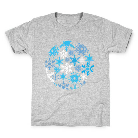 Snowflake Sphere Kids T-Shirt