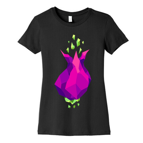 Blooming Crystal Womens T-Shirt