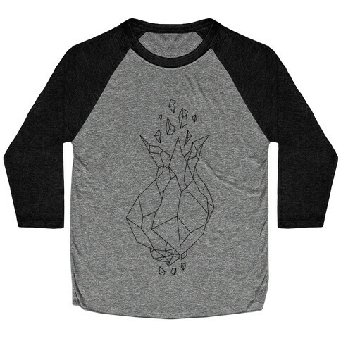 Blooming Crystal Baseball Tee