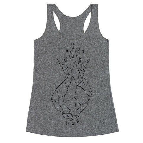 Blooming Crystal Racerback Tank Top