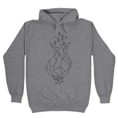 Blooming Crystal Hooded Sweatshirt