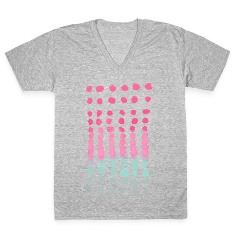 Spring Window V-Neck Tee Shirt