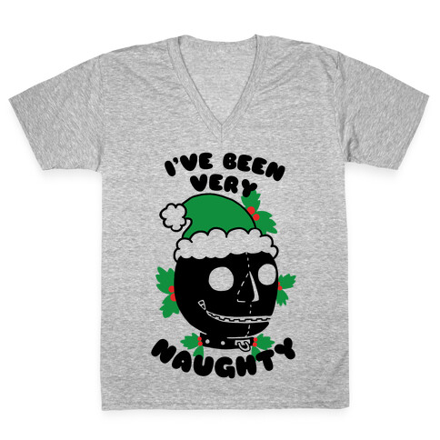 I've Been Very Naughty V-Neck Tee Shirt