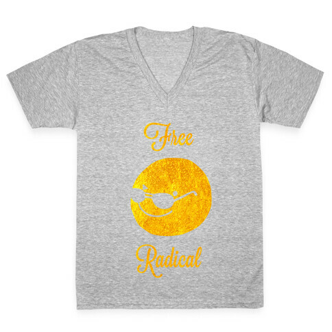 Free Radical V-Neck Tee Shirt