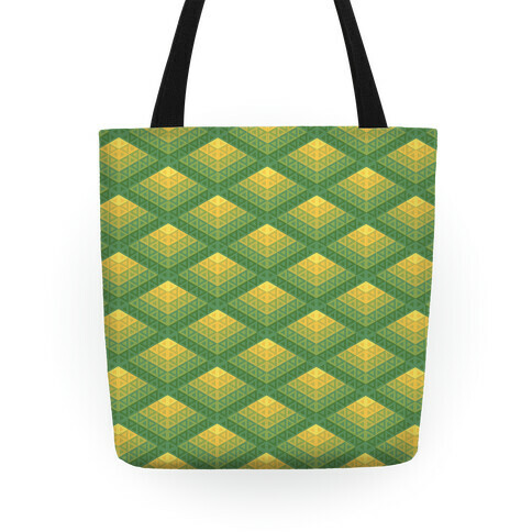 Radiant Fish Scale Pattern Tote