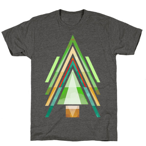 Geometric Summer Tree T-Shirt