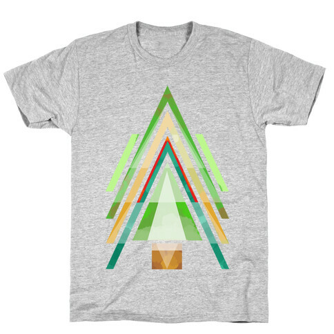 Geometric Summer Tree T-Shirt