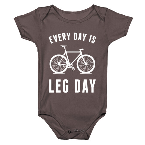 Every Day Is Leg Day Baby One-Piece