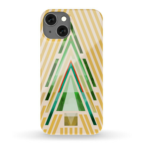 Geometric Summer Tree Phone Case