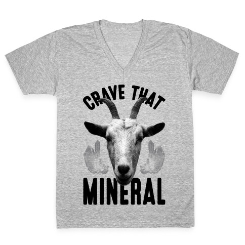 Crave That Mineral V-Neck Tee Shirt
