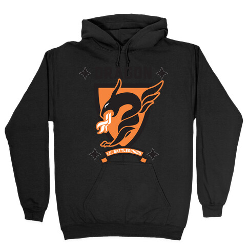 Dragon Army (Orange) Hooded Sweatshirt