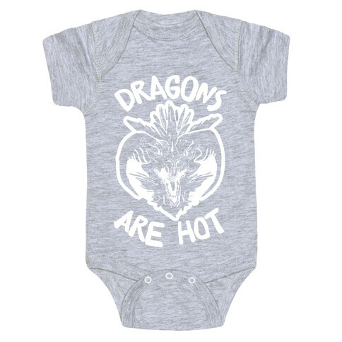 Dragons Are Hot Baby One-Piece