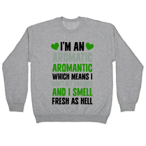 I'm An Aromatic Aromantic Pullover