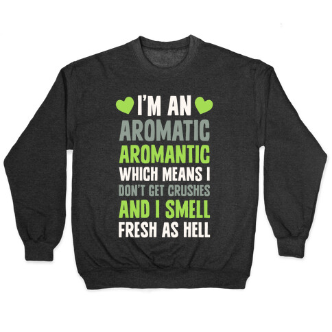 I'm An Aromatic Aromantic Pullover