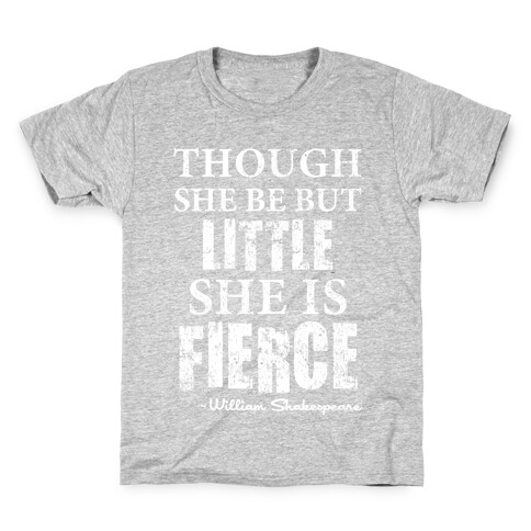 Little But Fierce Kids T-Shirt