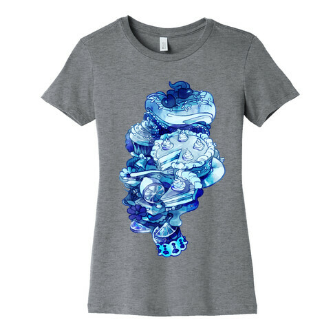 Marie Antoinette Cake and Sweets Womens T-Shirt