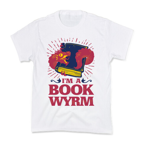 I'm a Book Wyrm Kids T-Shirt