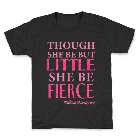 Little But Fierce (Gym Diva) Kids T-Shirt