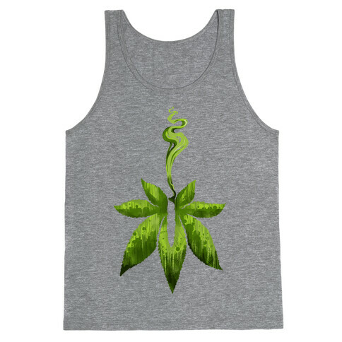 Green Leaf- Cannabis Tank Top
