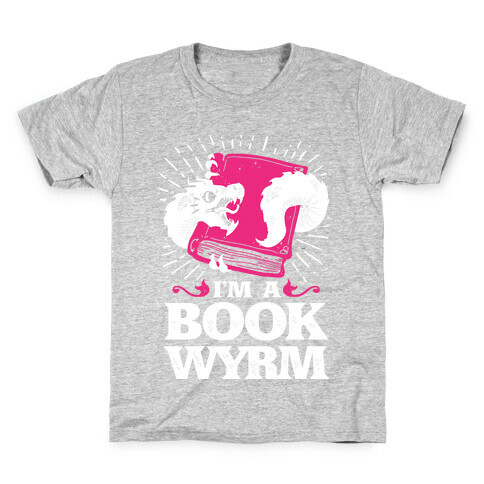I'm a Book Wyrm Kids T-Shirt