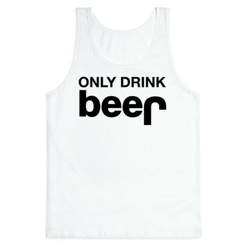 ONLY DRINK BEER (JEEP) Tank Top