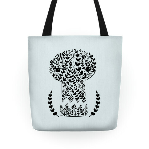 Decorative Skull Tote