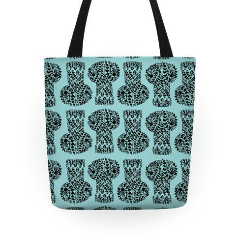 Decorative Skull Tote