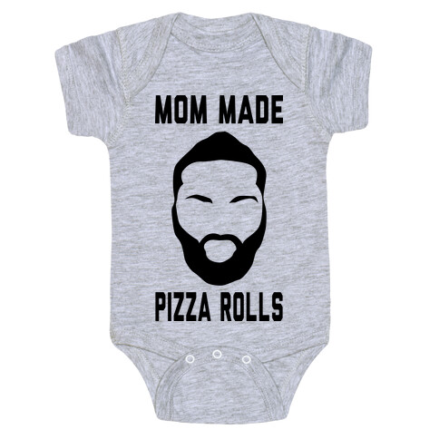 Mom Made Pizza Rolls (Harden Edition) Baby One-Piece