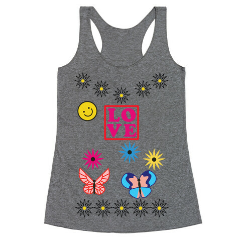 Willow's Ugly Pink Sweater Racerback Tank Top
