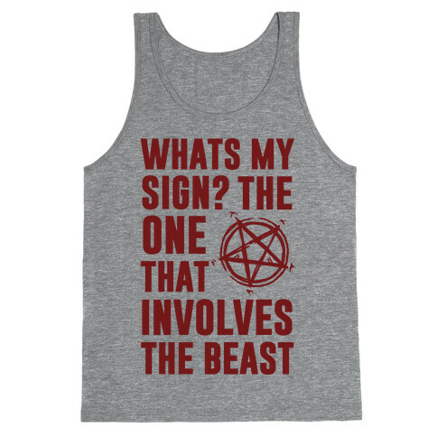 What's My Sign? The Beast Tank Top