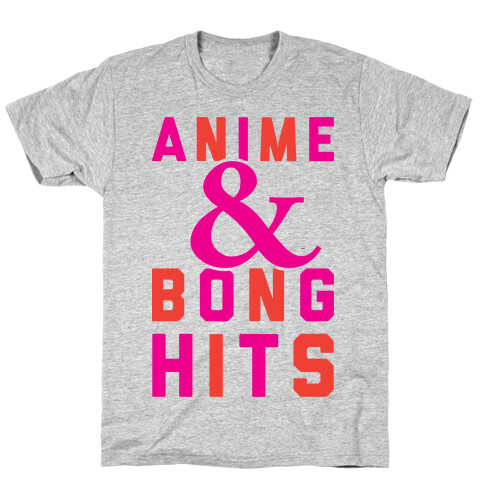 Anime And Bong Hits T-Shirt